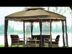 Bay Window Gazebo Replacement Canopy