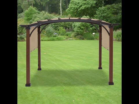 Replacement Canopy for AR Freestanding L-PG152PST-B Pergola - Beige, RipLock 350