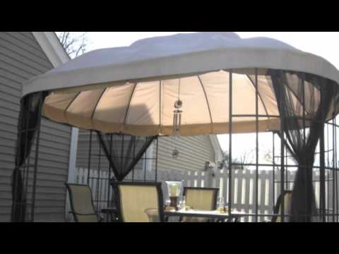Oval Dome Gazebo Replacement Canopy