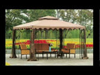 10 x 12 Double Roof Gaz Replacement Canopy