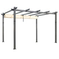 Replacement Canopy for ZYMPG1012 Pergola 10x12 - Riplock 350