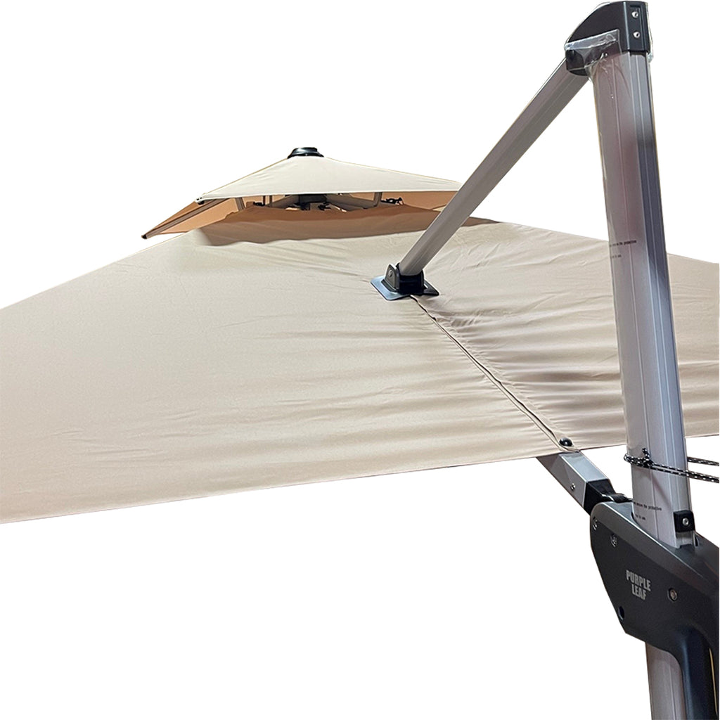 Replacement Canopy for ZYLRS10, ZYLRS10-KK Purple Leaf Square Umbrella - Riplock 500