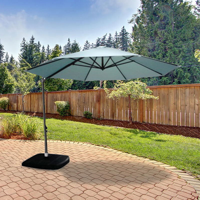 base for 11 ft patio umbrella LAUSAINT HOME Outdoor Umbrella, Deluxe Curvy Cantilever with 360 Rotation Experience with this 11 11' Patio Umbrella Replacement Aluminum