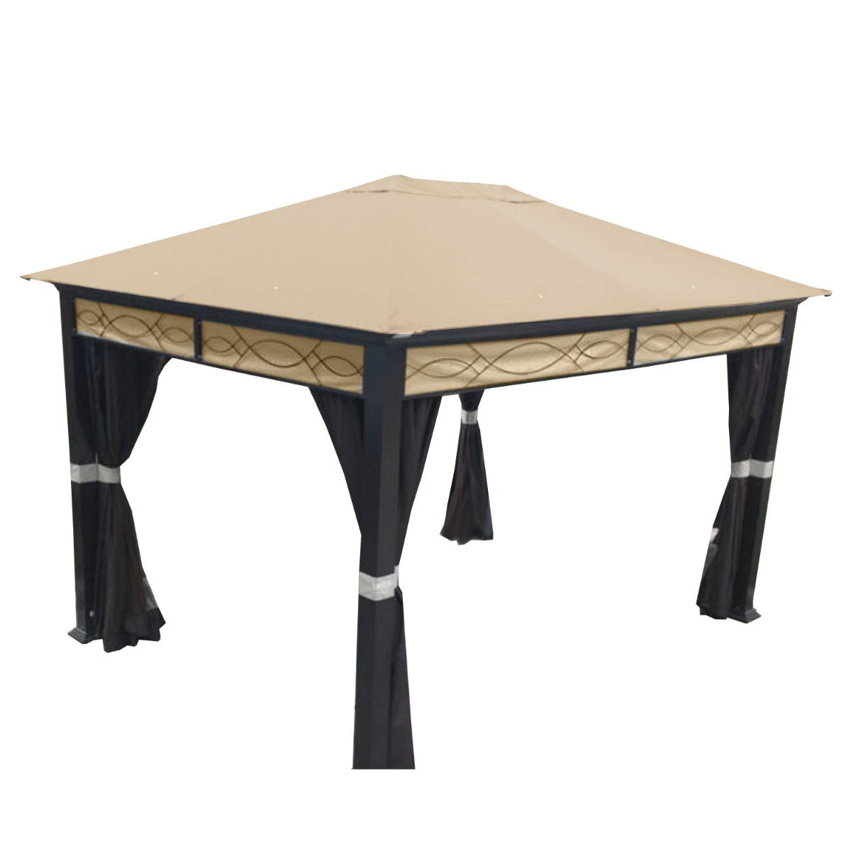 Replacement Canopy for Wire Crescent Gazebo - RipLock 350