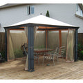 Replacement Canopy for L-GZ025PST-4 Kingston 10 X 12 Gazebo - RipLock 500