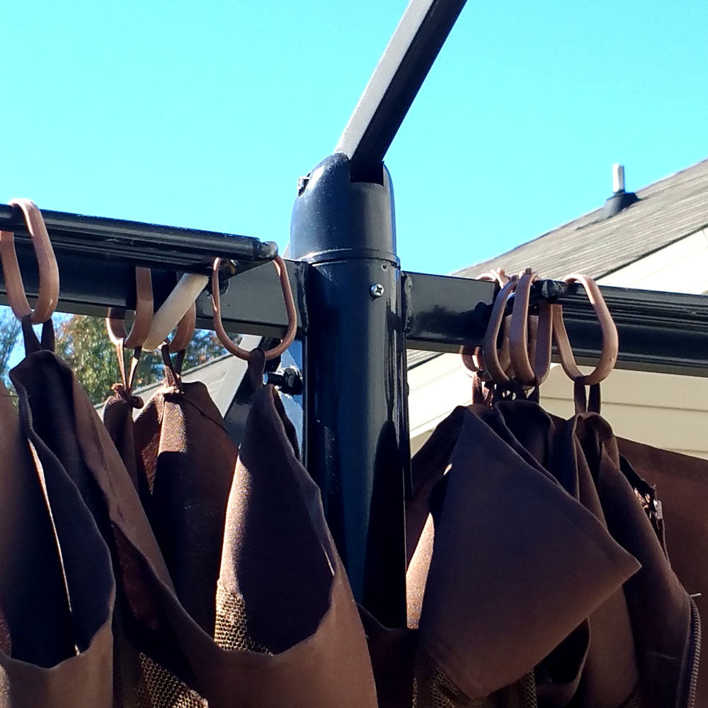 Replacement Canopy and Net Set for Six Post Gaz - Riplock 350