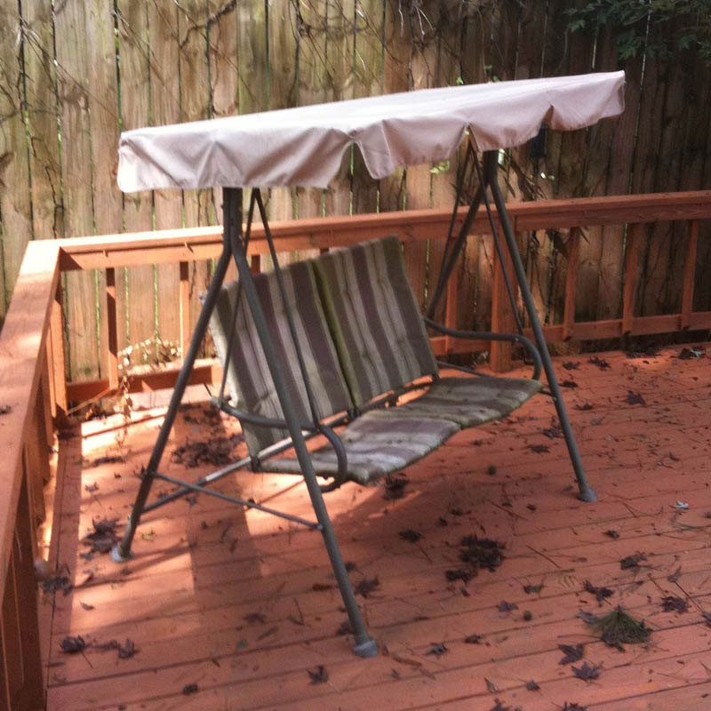 kmart martha stewart patio umbrellas Replacement Canopy for Martha Stewart RUS485A-2007 Swing
