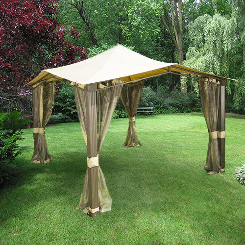 Sail Gazebo Replacement Canopy and Net - RipLock 350