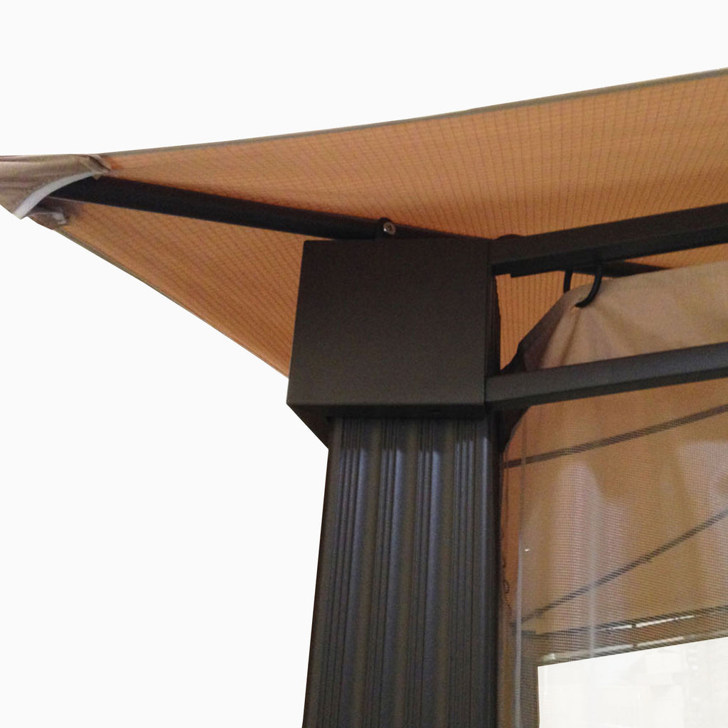 Sail Gazebo Replacement Canopy and Net - RipLock 350