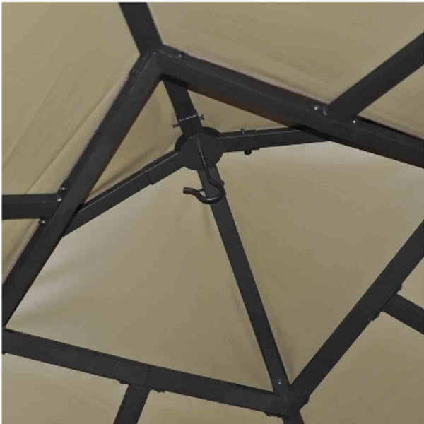 12x12 Two-Tiered Replacement Canopy and Net - RipLock 350