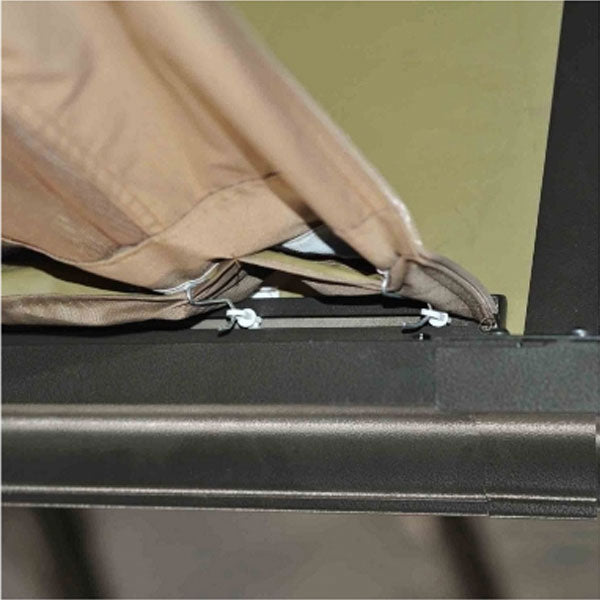 12x12 Two-Tiered Replacement Canopy and Net - RipLock 350