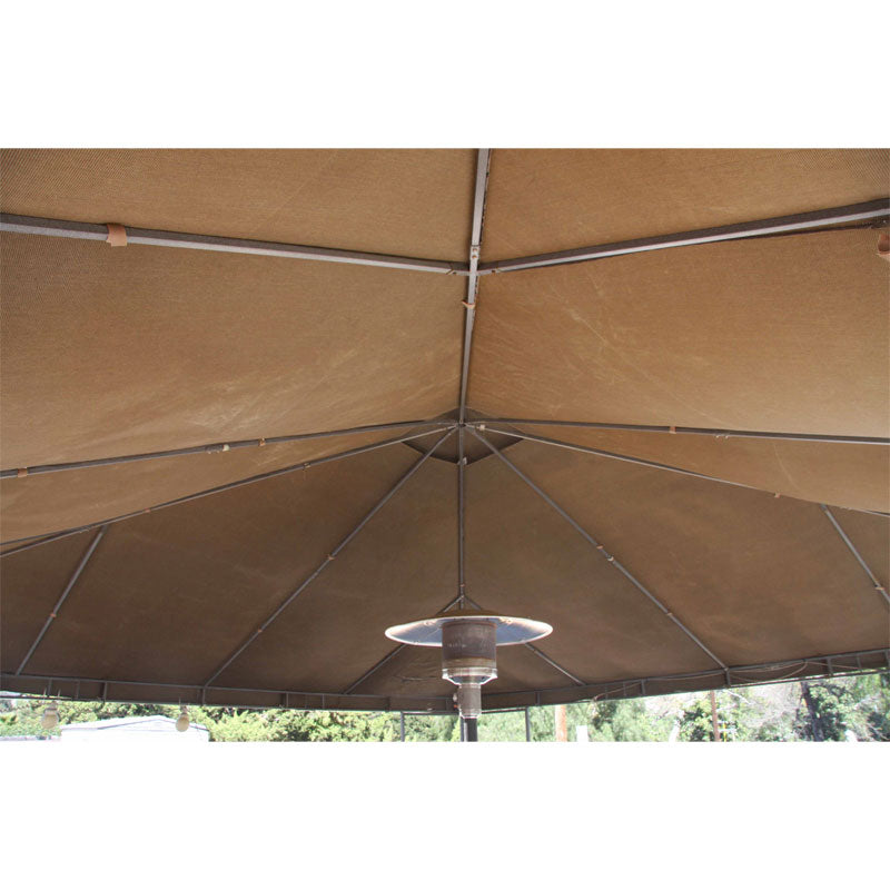JRA 20 x 20 Gazebo Replacement Canopy - RipLock 500