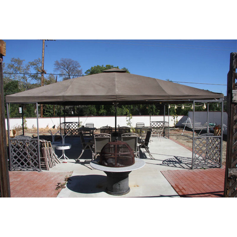 JRA 20 x 20 Gazebo Replacement Canopy - RipLock 500
