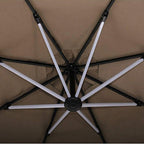 Sams Lighted 11ft Umbrella Replacement Canopy