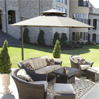 11 ft Cantilever Umbrella Replacement Canopy - Riplock 500