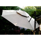 11 ft Cantilever Umbrella Replacement Canopy - Riplock 500