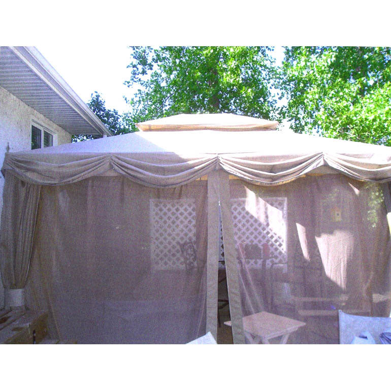 Costco Home Casual 10x12 Draped Replacement Canopy and Netting