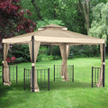Replacement Canopy and Net for Corinth Gazebo - RipLock 350