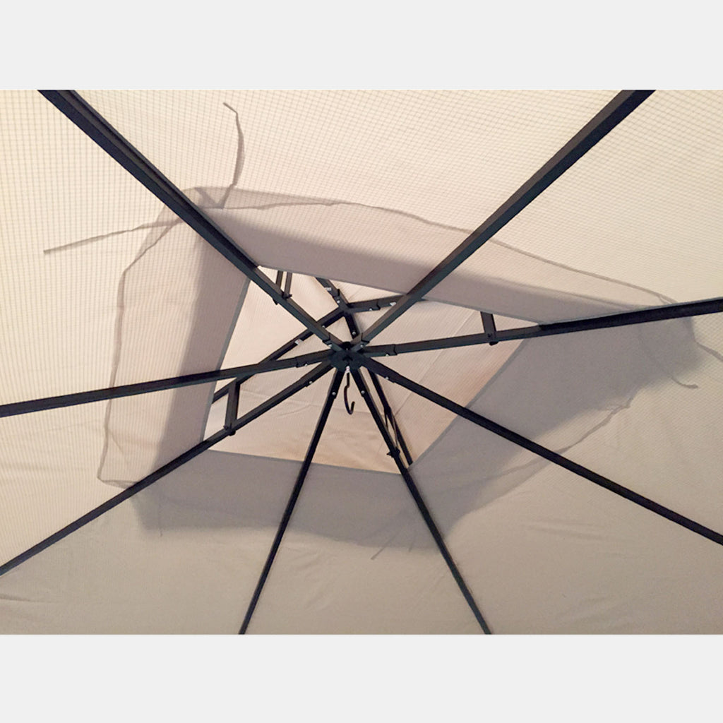 Replacement Canopy and Net for Corinth Gazebo - RipLock 350