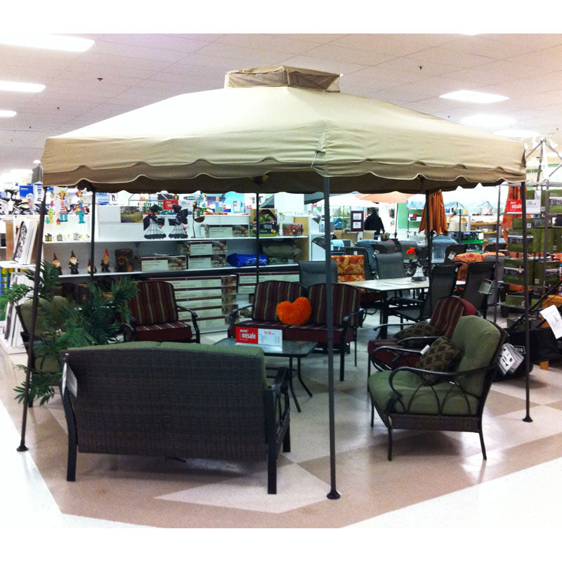 Replacement Canopy for Sears Portable Hexagon Gazebo - 350