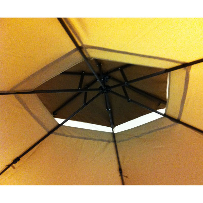 Replacement Canopy for Sears Portable Hexagon Gazebo - 350