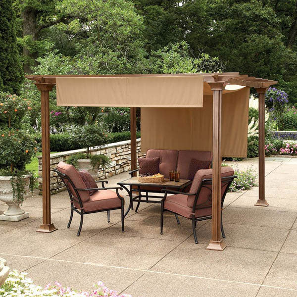 Garden Oasis Deluxe Pergola II Replacement Canopy - 350
