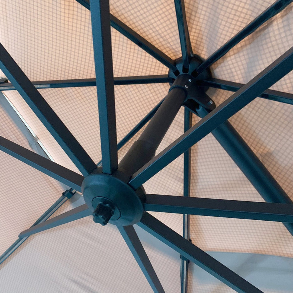 Replacement Canopy for Simply Shade 11ft LED Umbrella AG45RLDT2-LS-2 - Riplock
