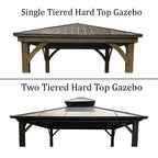 Universal Heavy Duty Winter Cover for Tall Hard Top Gazebo