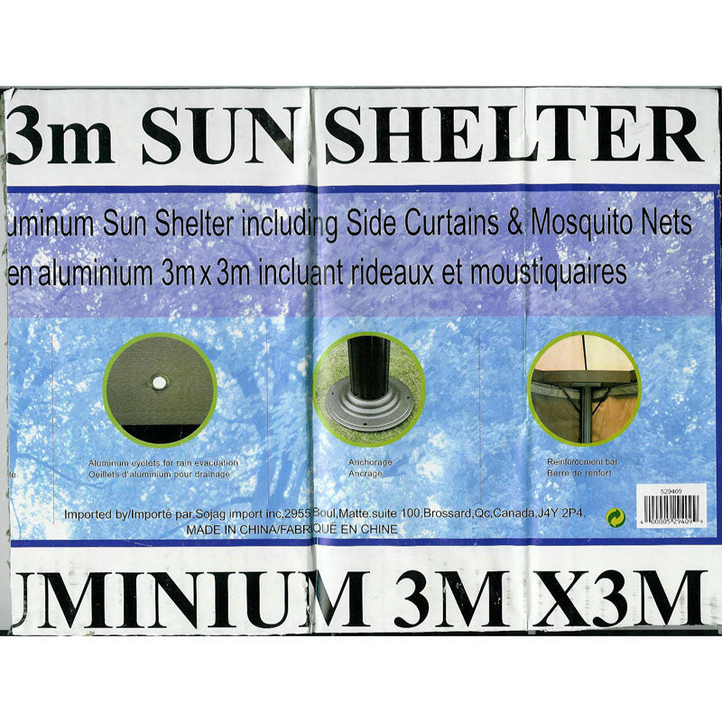 Replacement Canopy for Costco Sojag 10 x 10 Finial Gazebo