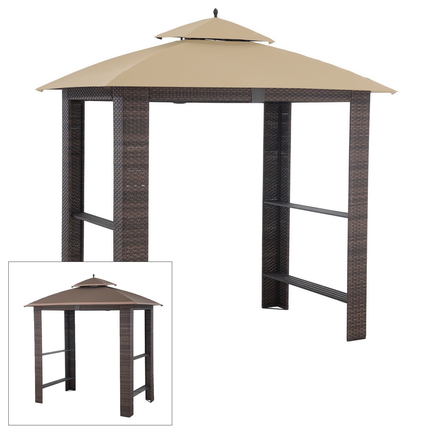 Replacement Canopy for Sonoma Grill Gazebo - Riplock 350