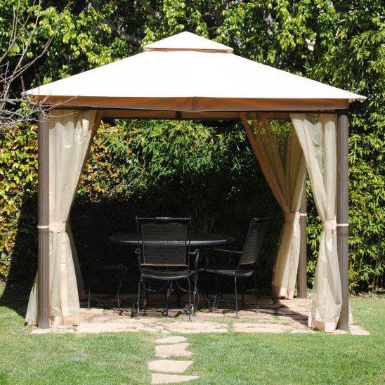 Southern Patio Replacement Canopy and Netting - RipLock