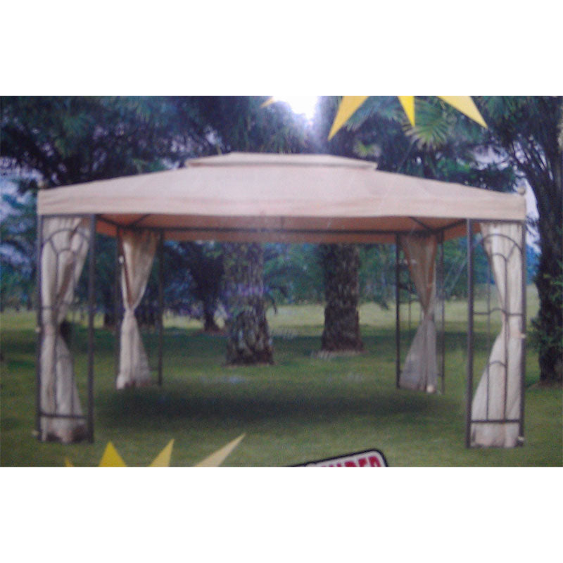 Replacement Canopy and Netting Set for Finial Gazebo - RipLock 350