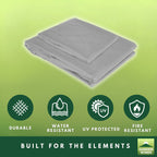 Replacement Canopy and Sidewall for Sorara USSROC0100128 6' X 4' Pop Up - Slate Gray, RipLock 350