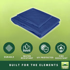 Replacement Canopy for Massillon Biscayne L-GZ933PST 10' x 12' Gazebo - Riplock 350, True Navy