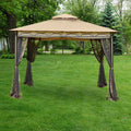 Replacement Canopy and Netting for Summerdale Gazebo - Riplock 350