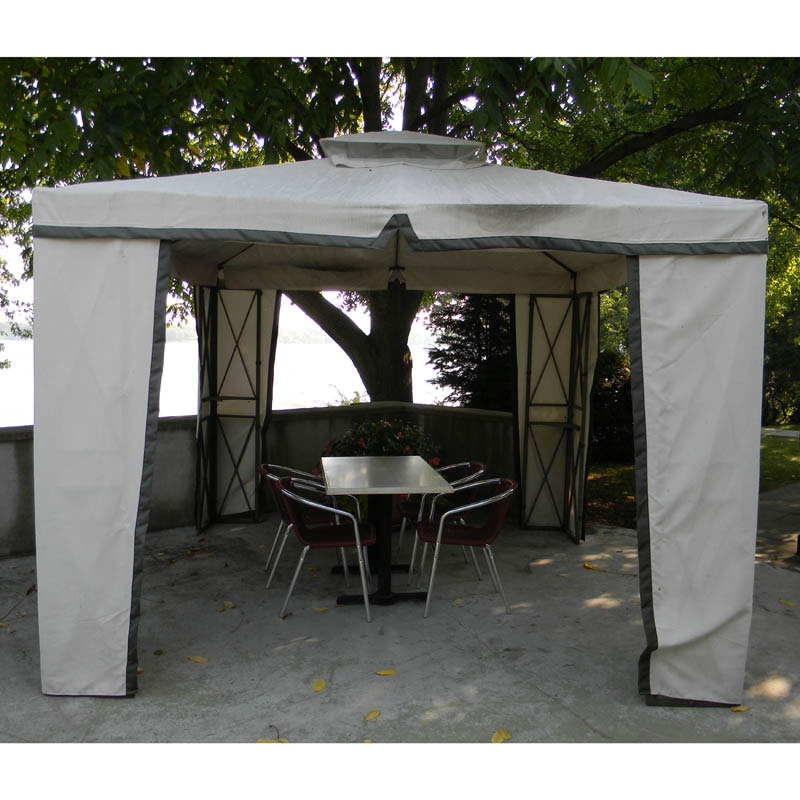 Replacement Canopy and Netting Set for Suncia X-Panel Gazebo