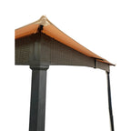 Replacement Canopy for Wicker L-GZ937PST-C 10 x 12 Gazebo - Beige, RipLock 350