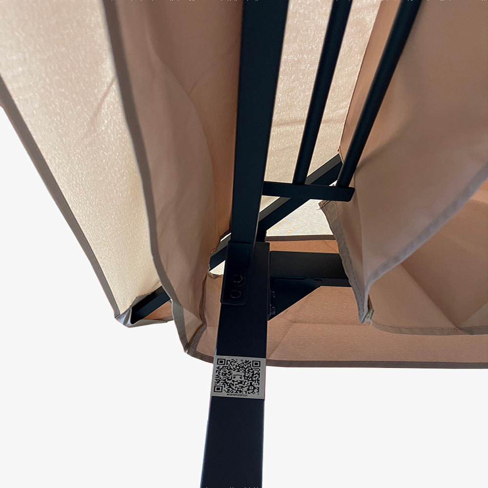 Replacement Canopy for A101015501 Brook Park Gazebo - Riplock 350