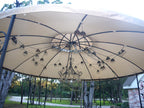 Garden Style Round Gazebo Replacement Canopy - 350