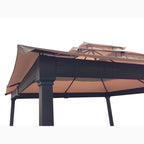 Replacement Canopy for Triple 10x10 Wicker Gazebo