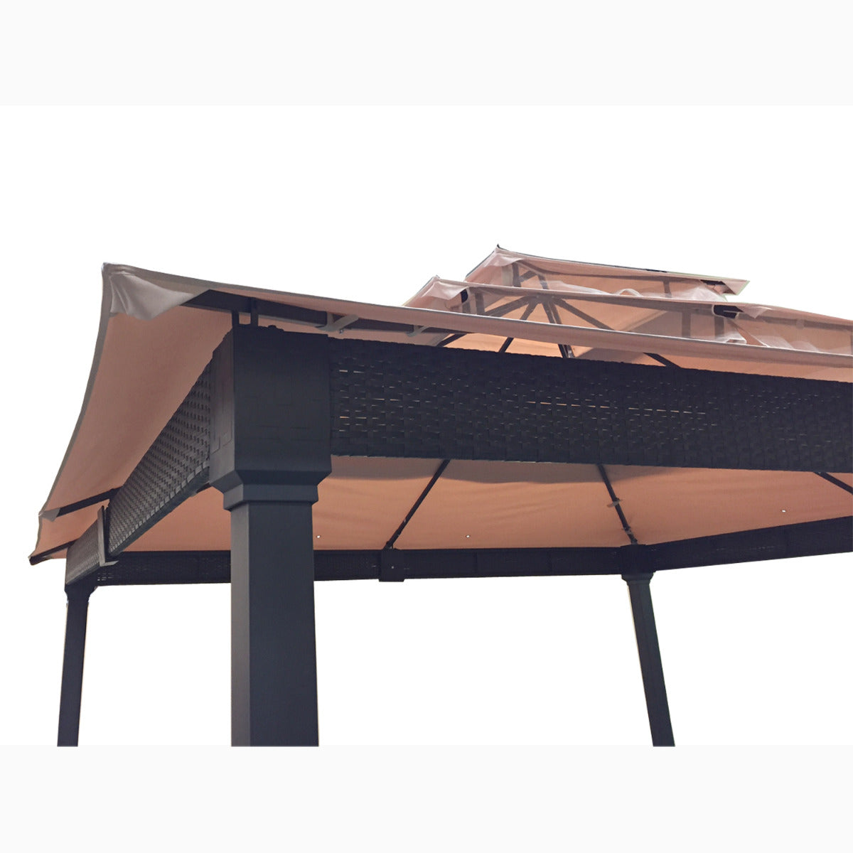 Replacement Canopy for Triple 10x10 Wicker Gazebo