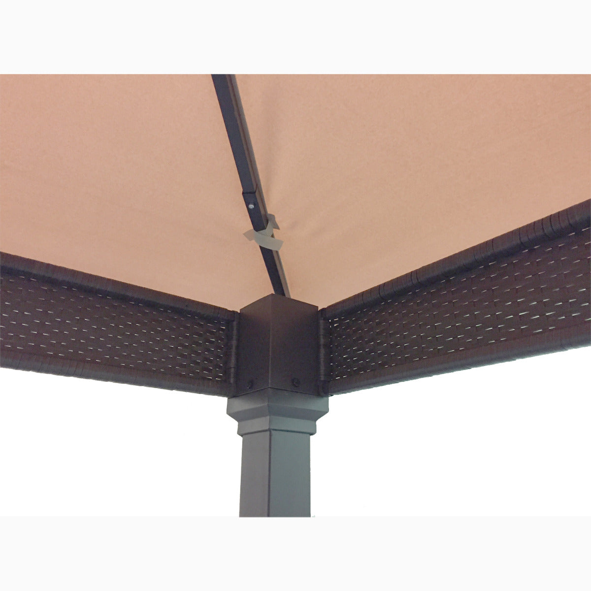 Replacement Canopy for Triple 10x10 Wicker Gazebo
