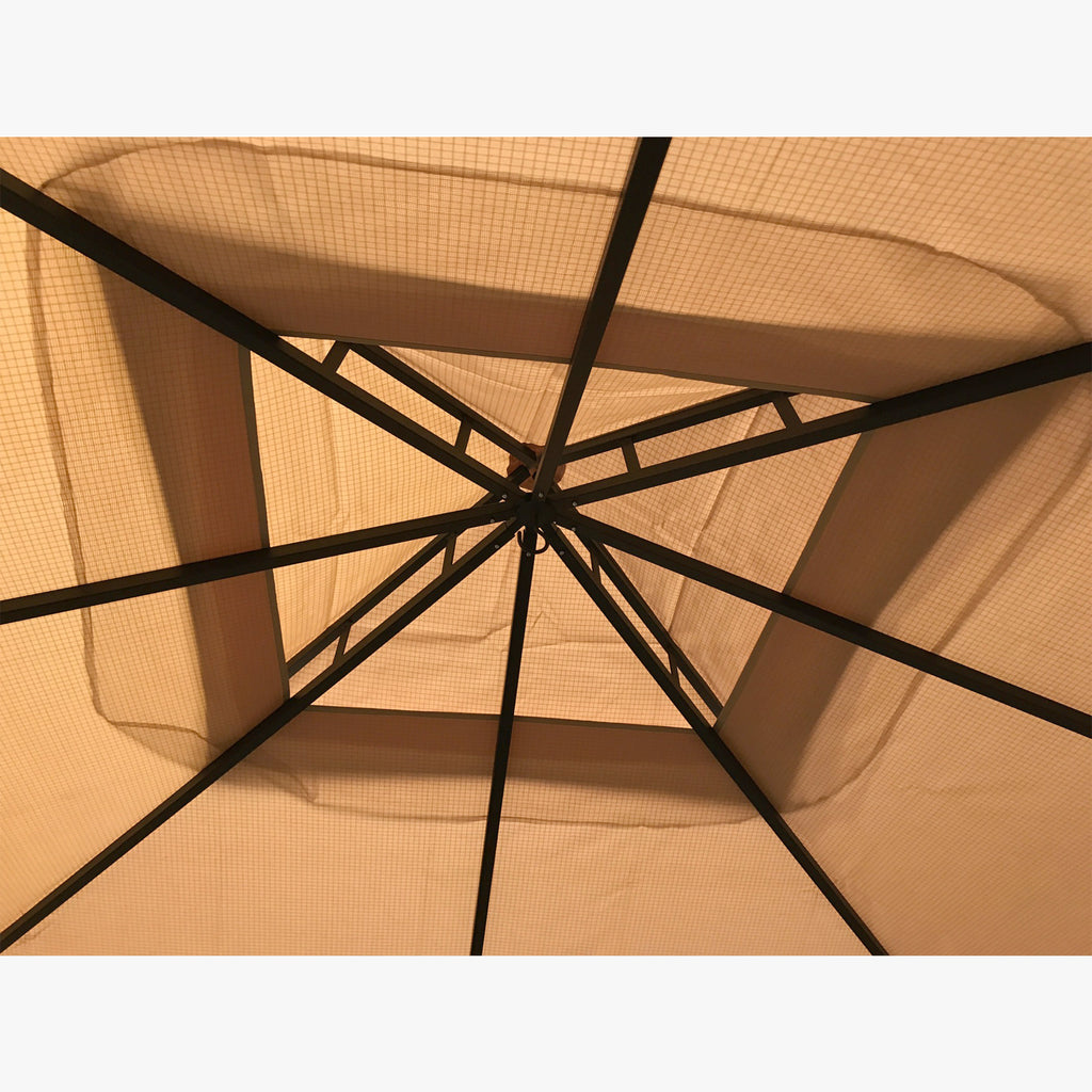 Replacement Canopy and Net for Sunnyvale Gazebo - Riplock 350