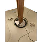 Replacement Canopy for 11ft Faux Wood Grain Umbrella - Riplock