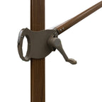 Replacement Canopy for 11ft Faux Wood Grain Umbrella - Riplock