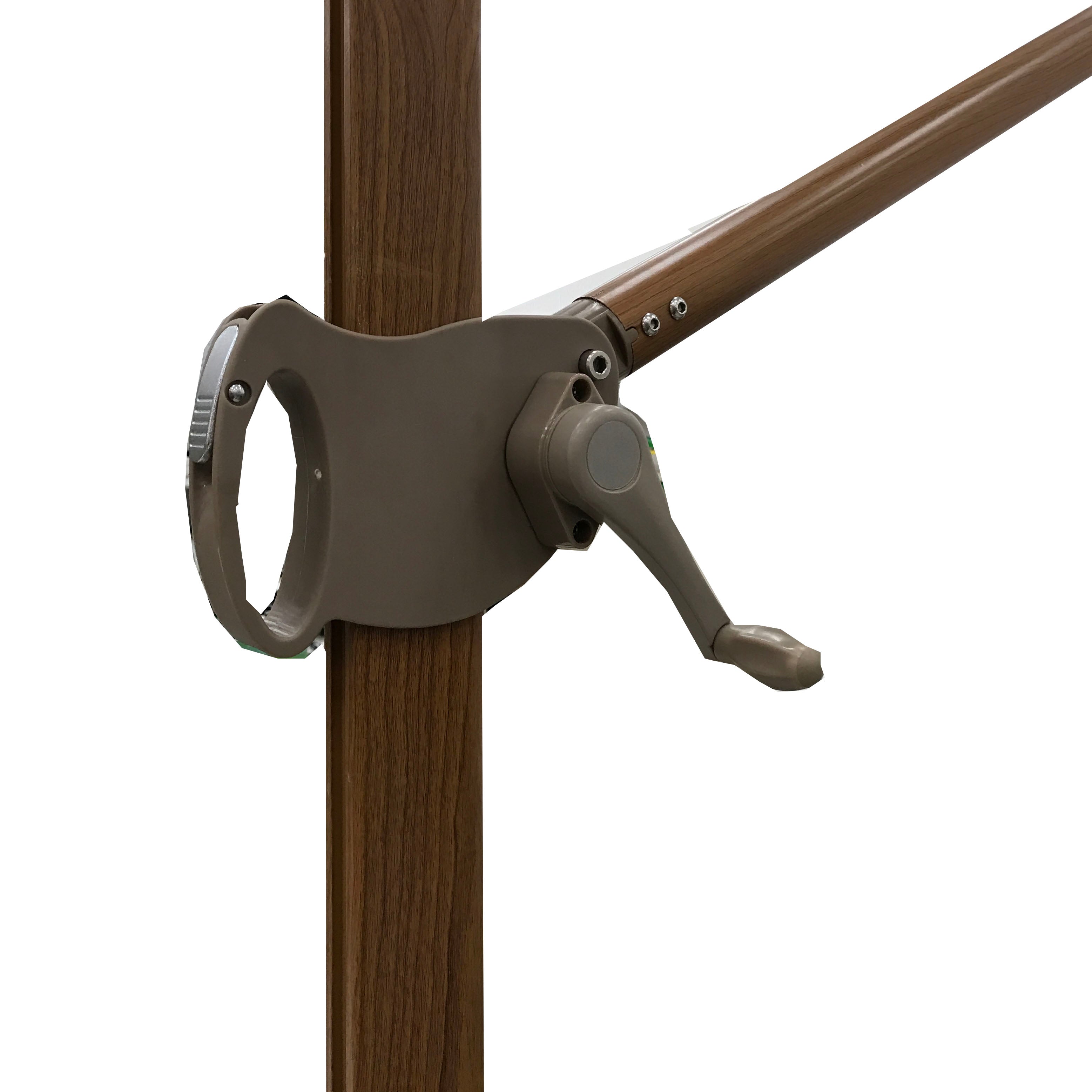 Replacement Canopy for 11ft Faux Wood Grain Umbrella - Riplock