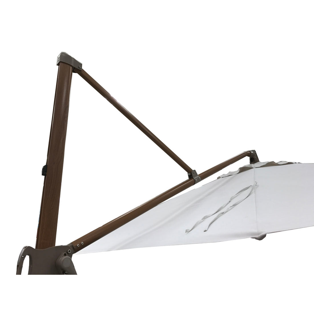 Replacement Canopy for 11ft Faux Wood Grain Umbrella - Riplock