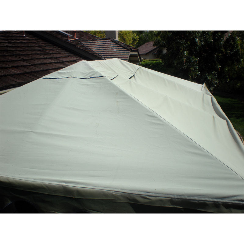 DC Am 10 x 15 Single-Tier Replacement Canopy - RipLock 350 - BEIGE
