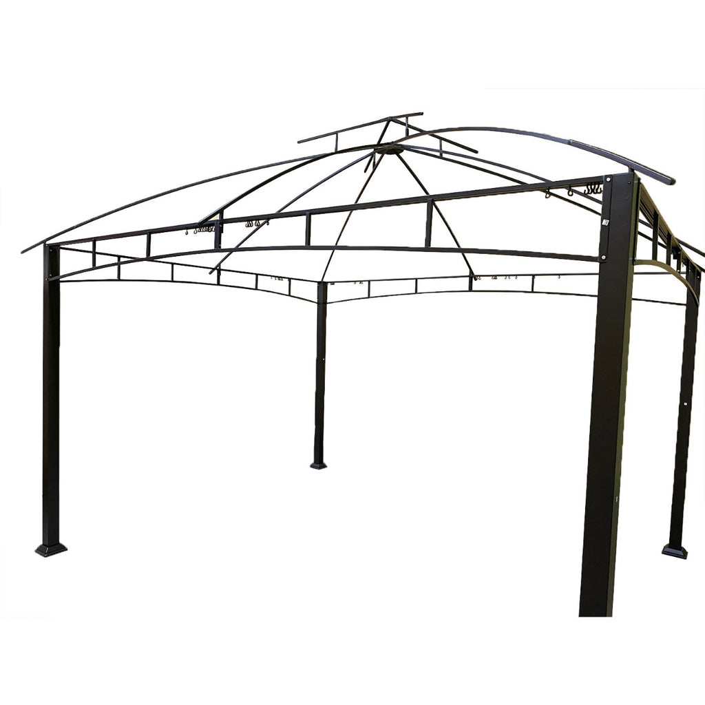 Replacement Canopy and Netting Set for Brown Frame Gazebo TPGAZ2303B - Riplock 350