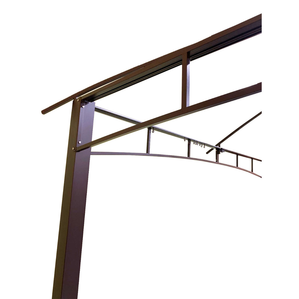 Replacement Privacy Curtain Set for Brown Frame Gazebo TPGAZ2303B